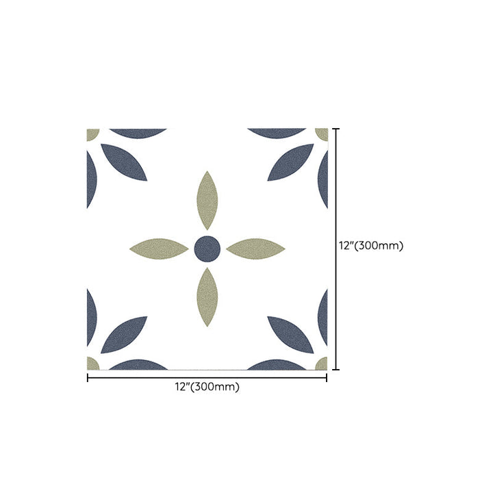 Lisslune | Square Peel & Stick Tile with Pattern Waterproof Tile for Home
