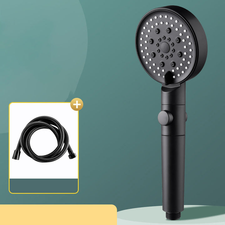 Lisslune | Modern Shower Head 6 Settings Adjustable Spray Pattern Handheld Shower Head
