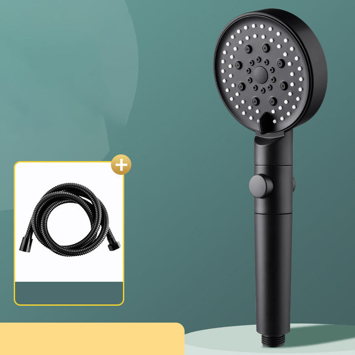 Lisslune | Modern Shower Head 6 Settings Adjustable Spray Pattern Handheld Shower Head