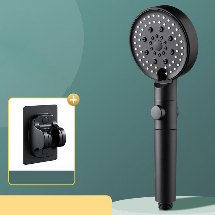 Lisslune | Modern Shower Head 6 Settings Adjustable Spray Pattern Handheld Shower Head