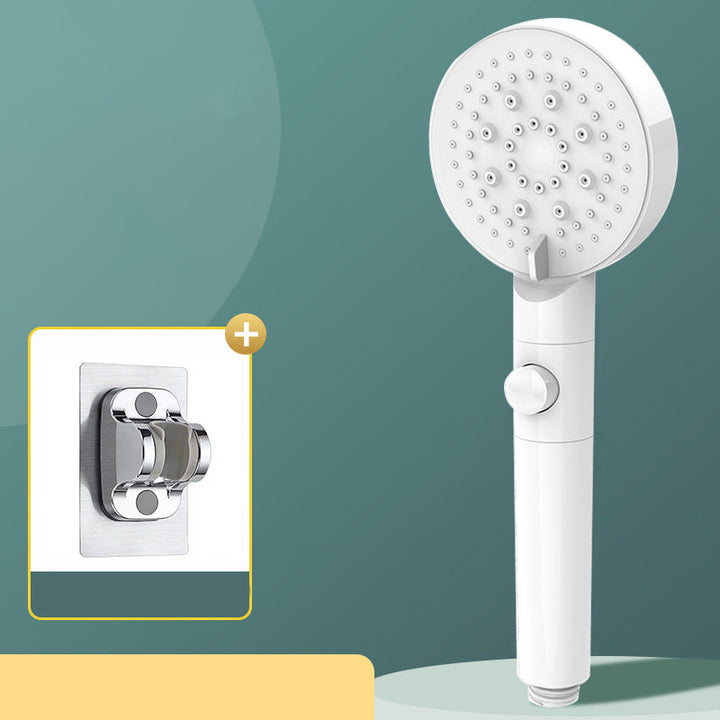 Lisslune | Modern Shower Head 6 Settings Adjustable Spray Pattern Handheld Shower Head