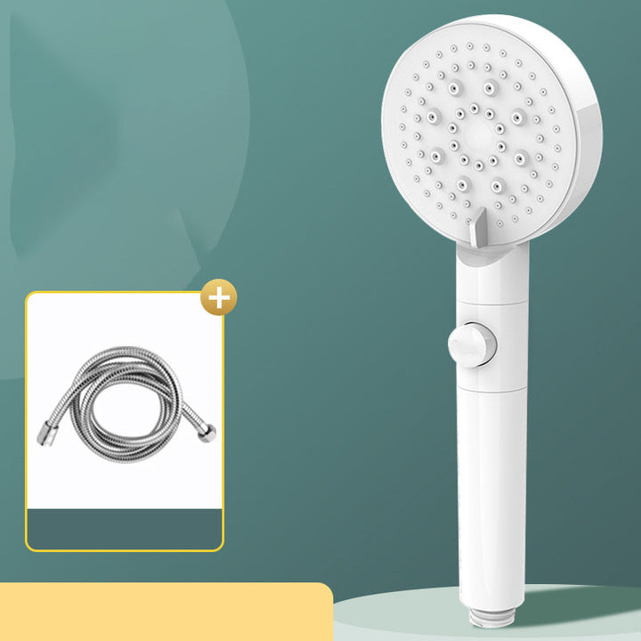 Lisslune | Modern Shower Head 6 Settings Adjustable Spray Pattern Handheld Shower Head
