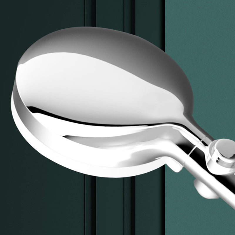 Lisslune | Modern Shower Head Handheld Plastic Round Self-Cleaning Shower Head