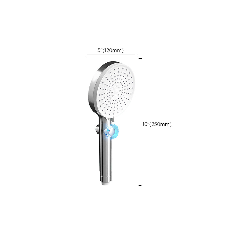 Lisslune | Modern Shower Head Handheld Plastic Round Self-Cleaning Shower Head