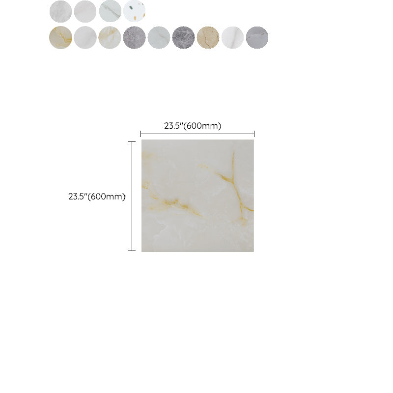 Lisslune | Modern Indoor Vinyl Flooring Peel and Stick Marble Print Vinyl Flooring