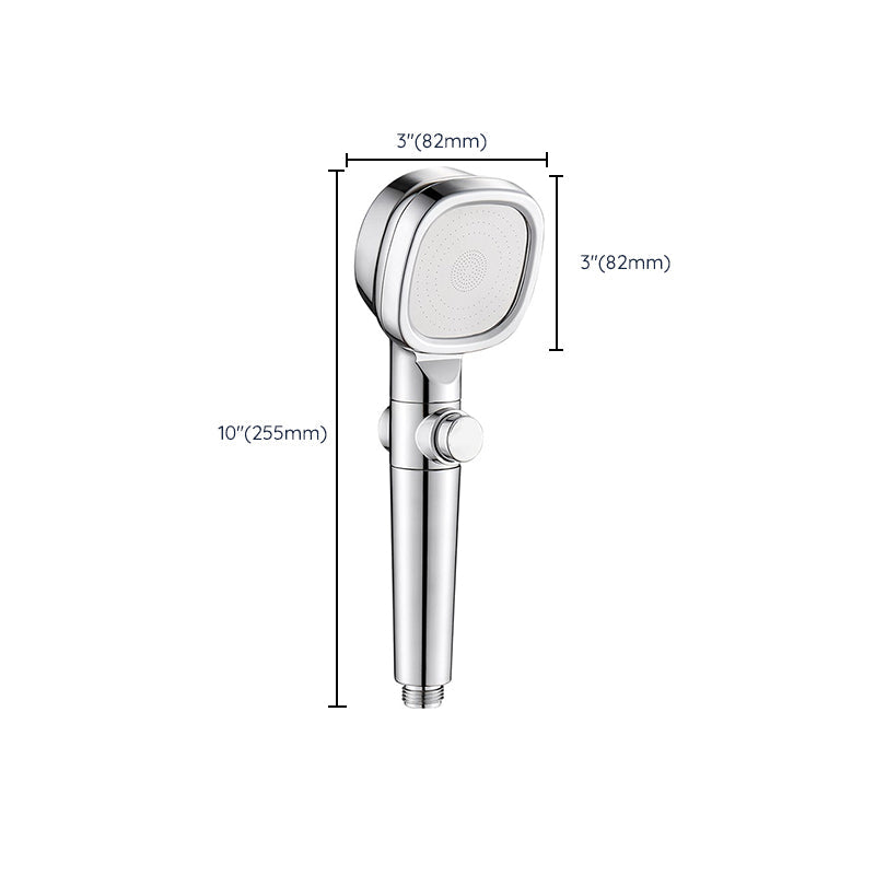 Lisslune | Shower Head Bathroom Square Controllable Brass Handheld Shower Head
