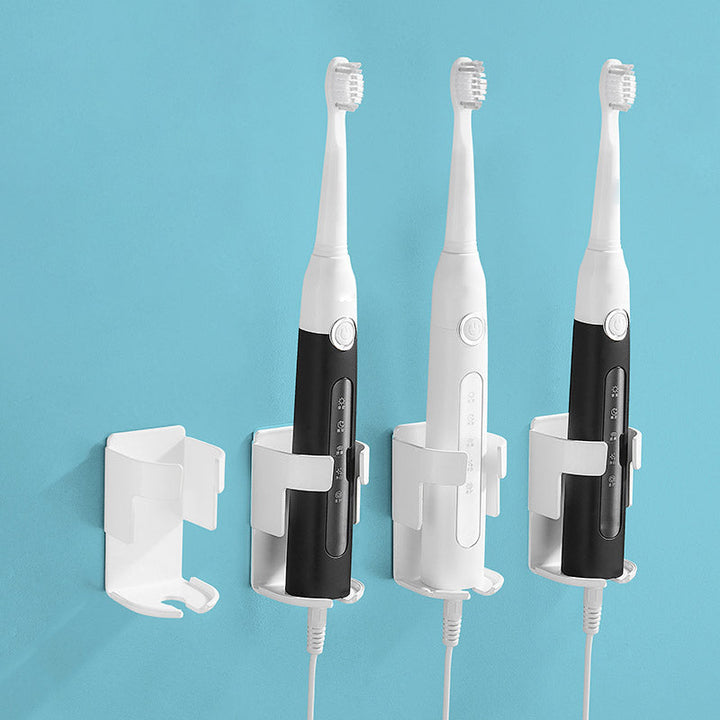 Lisslune | Modern Black/White 4-piece Bathroom Accessory Set, Toothbrush Holder
