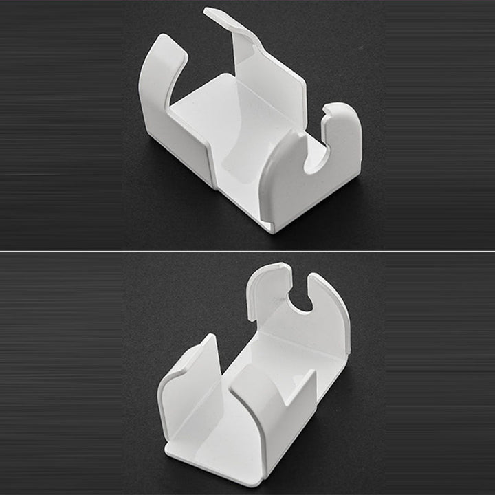 Lisslune | Modern Black/White 4-piece Bathroom Accessory Set, Toothbrush Holder