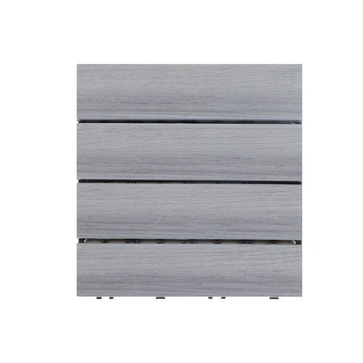 Lisslune | Deck Plank Loose Lay Wood Floor Tiles Garden Outdoor Flooring