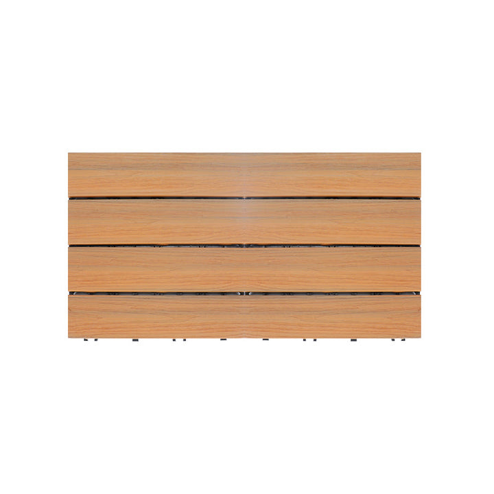 Lisslune | Deck Plank Loose Lay Wood Floor Tiles Garden Outdoor Flooring
