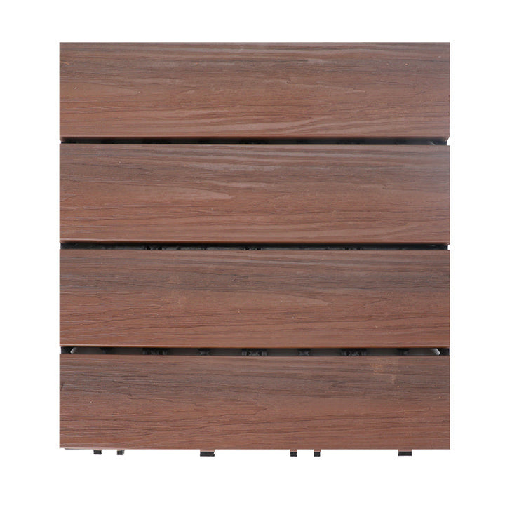 Lisslune | Deck Plank Loose Lay Wood Floor Tiles Garden Outdoor Flooring