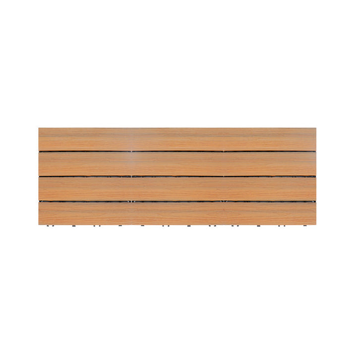 Lisslune | Deck Plank Loose Lay Wood Floor Tiles Garden Outdoor Flooring