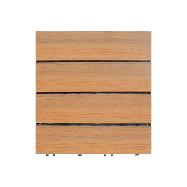 Lisslune | Deck Plank Loose Lay Wood Floor Tiles Garden Outdoor Flooring
