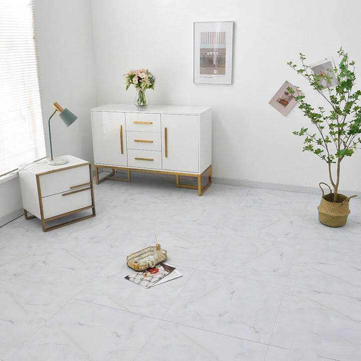 Lisslune | Indoor Vinyl Floor Peel and Stick Square PVC Stain Resistant Vinyl Floor