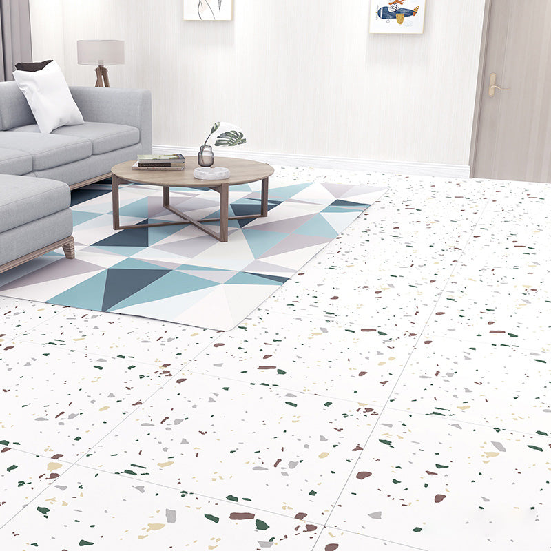 Lisslune | Indoor Vinyl Floor Peel and Stick Square PVC Stain Resistant Vinyl Floor