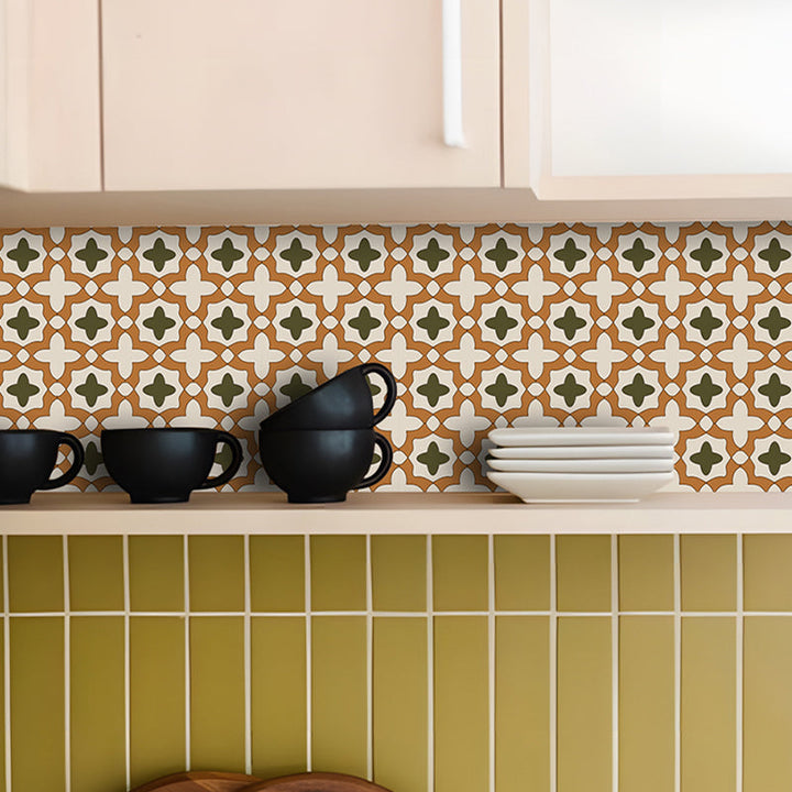 Lisslune | Mosaic Peel & Stick Tile Square Waterproof Tile for Splashback Wall