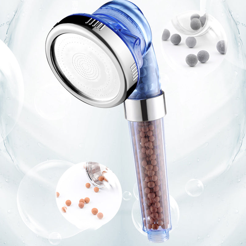 Lisslune | Bathroom Showerhead Plastic Water Filtration Round Hand Shower
