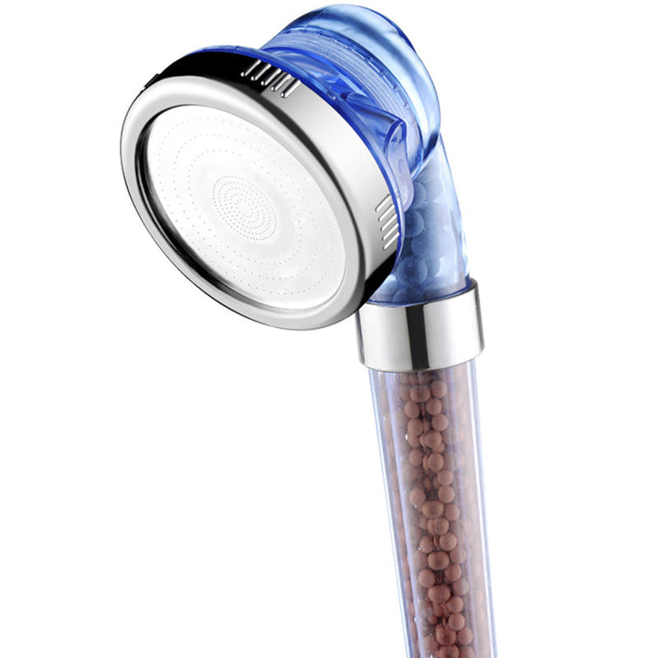 Lisslune | Bathroom Showerhead Plastic Water Filtration Round Hand Shower