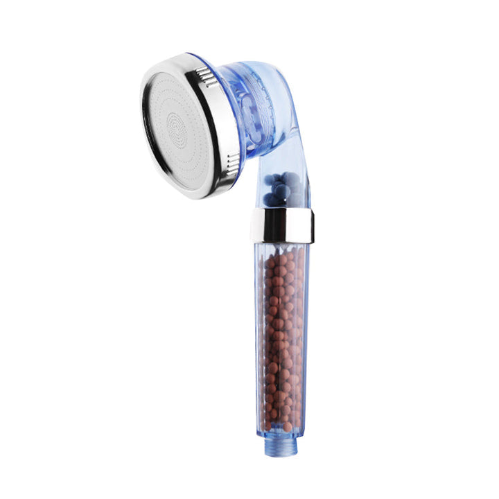 Lisslune | Bathroom Showerhead Plastic Water Filtration Round Hand Shower