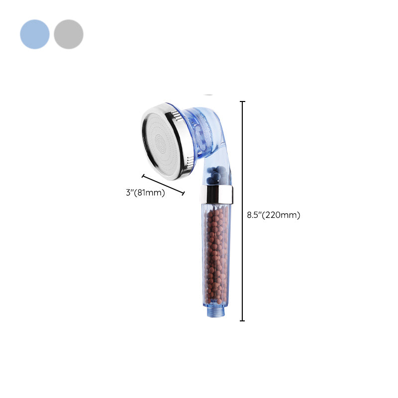 Lisslune | Bathroom Showerhead Plastic Water Filtration Round Hand Shower