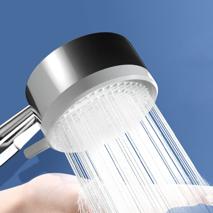 Lisslune | Modern Handheld Round Plastic Self-Cleaning Shower Head