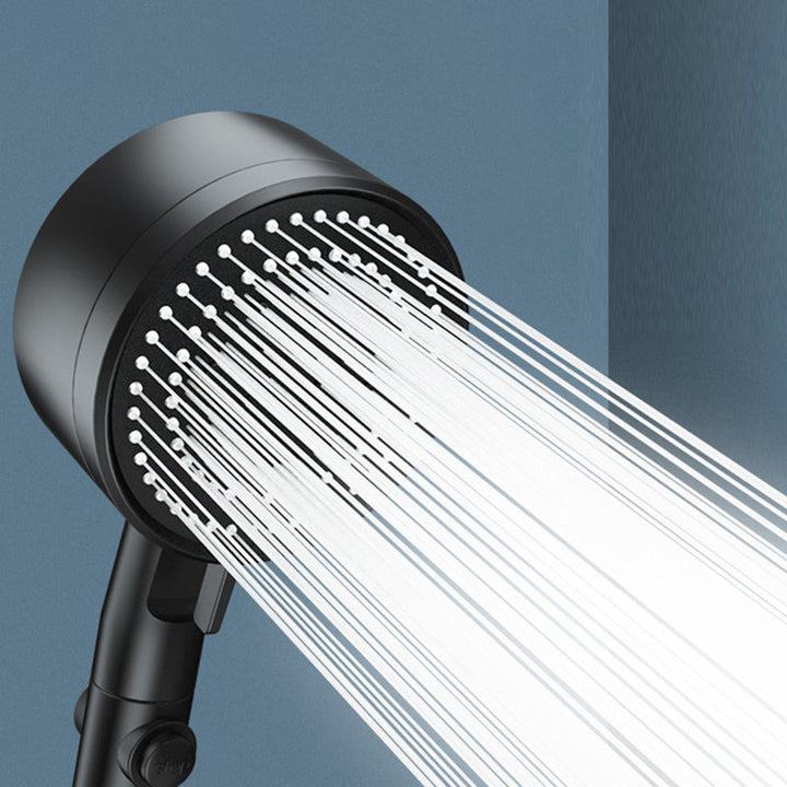 Lisslune | Modern Handheld Round Plastic Self-Cleaning Shower Head
