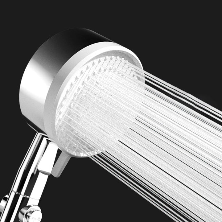 Lisslune | Modern Handheld Round Plastic Self-Cleaning Shower Head