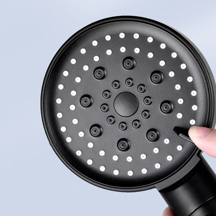 Lisslune | Modern Handheld Round Plastic Self-Cleaning Shower Head