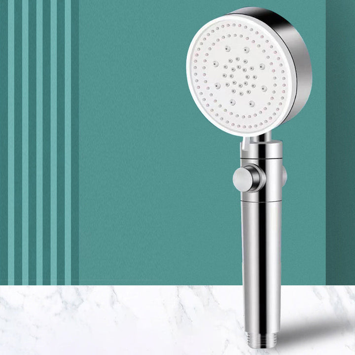 Lisslune | Modern Handheld Round Plastic Self-Cleaning Shower Head