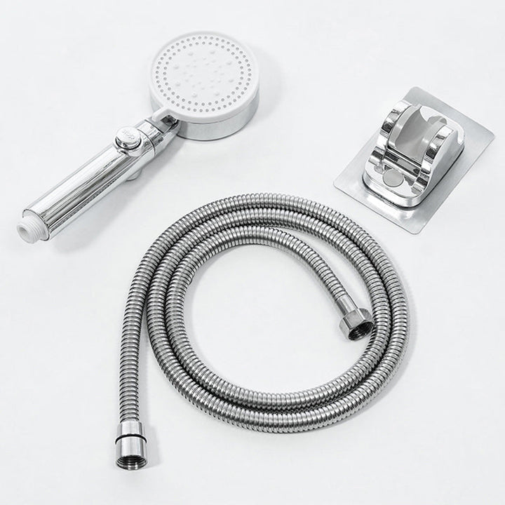 Lisslune | Modern Handheld Round Plastic Self-Cleaning Shower Head