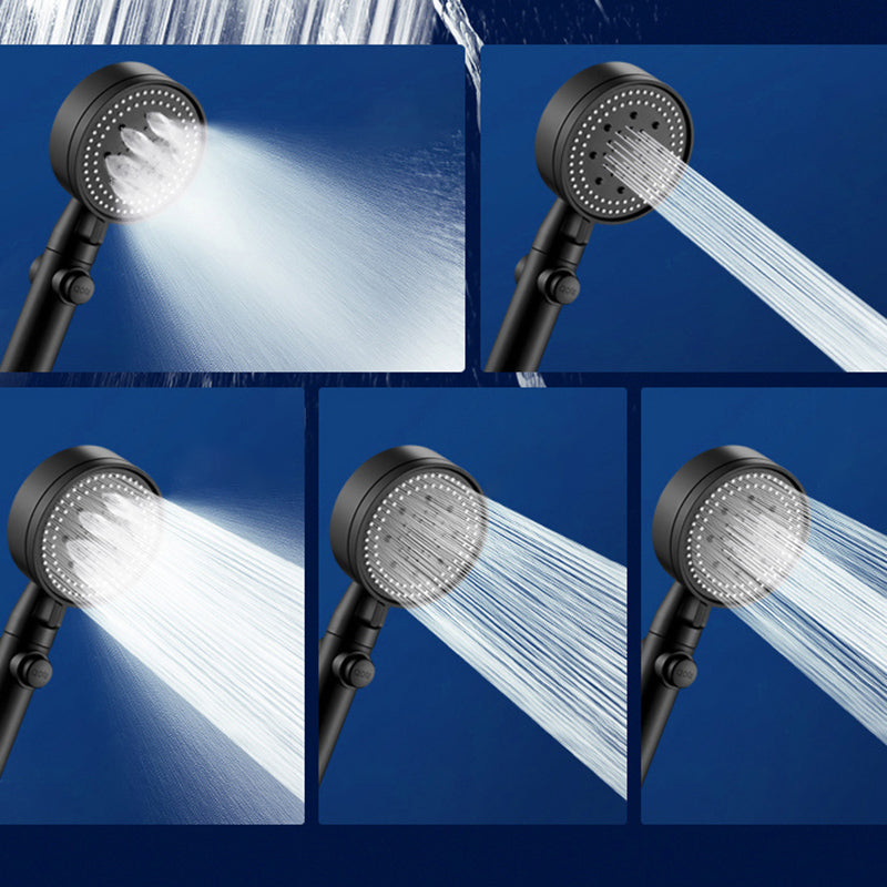 Lisslune | Modern Handheld Round Plastic Self-Cleaning Shower Head