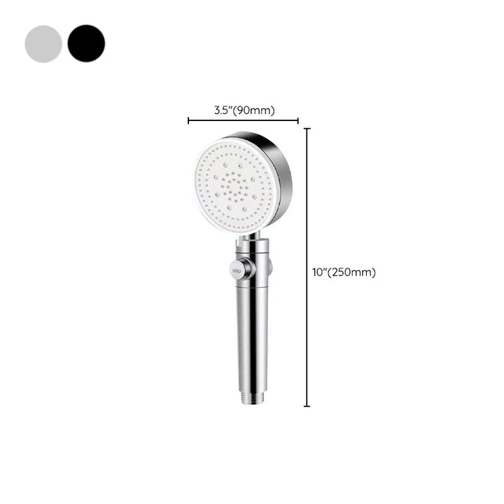 Lisslune | Modern Handheld Round Plastic Self-Cleaning Shower Head