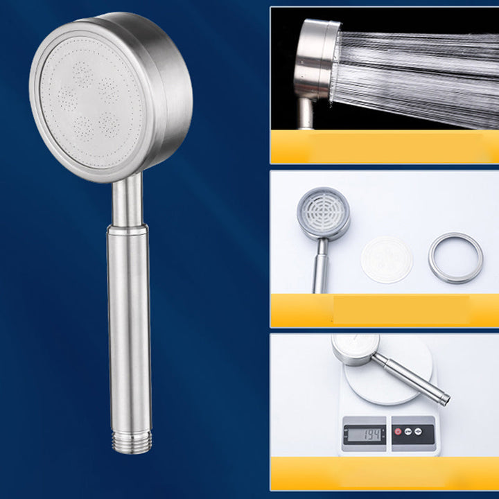 Lisslune | Modern Showerhead Round Handheld Water Filtration Showerhead