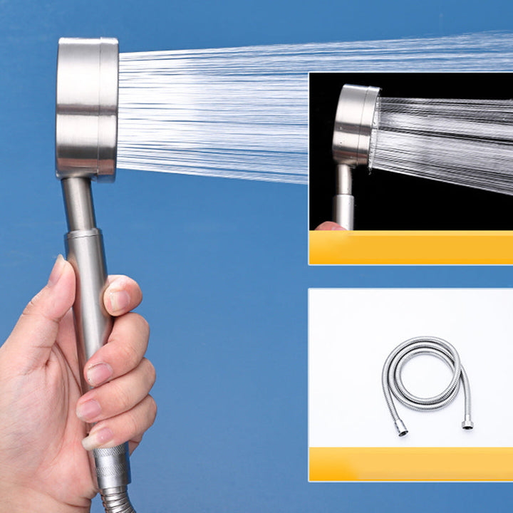 Lisslune | Modern Showerhead Round Handheld Water Filtration Showerhead