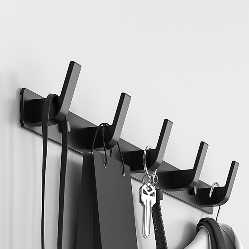 Lisslune | Mattes Finish Modern Bathroom Accessories 2 - Piece Bathroom Accessory Set, Bathrobe Hooks