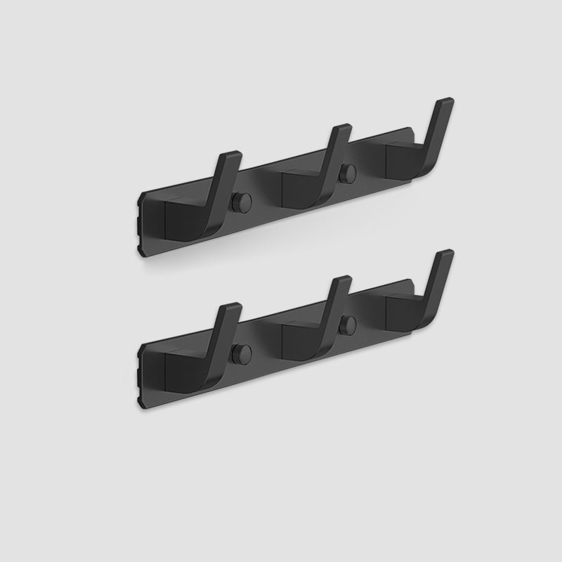Lisslune | Mattes Finish Modern Bathroom Accessories 2 - Piece Bathroom Accessory Set, Bathrobe Hooks