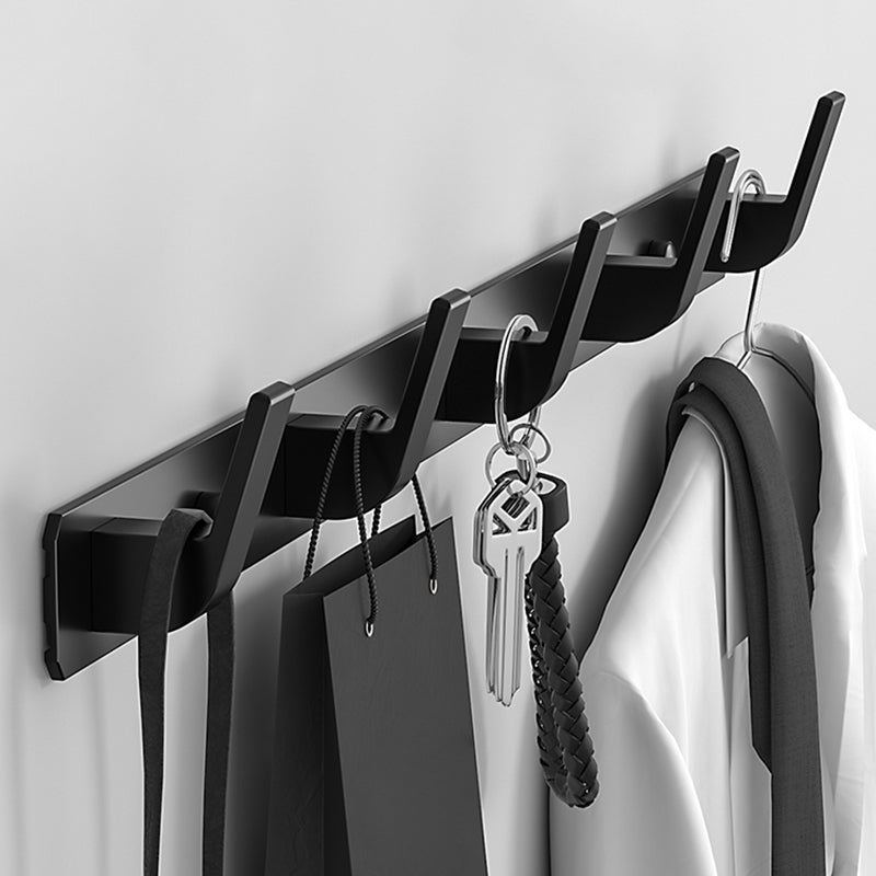 Lisslune | Mattes Finish Modern Bathroom Accessories 2 - Piece Bathroom Accessory Set, Bathrobe Hooks