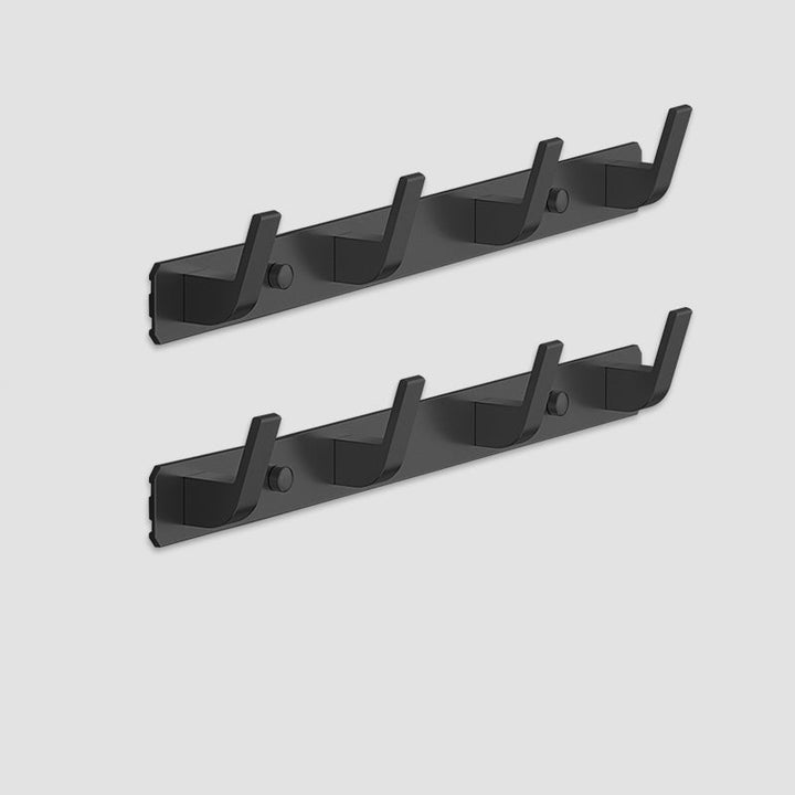 Lisslune | Mattes Finish Modern Bathroom Accessories 2 - Piece Bathroom Accessory Set, Bathrobe Hooks
