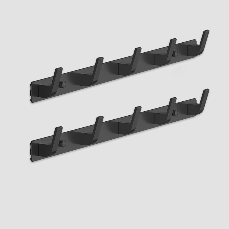 Lisslune | Mattes Finish Modern Bathroom Accessories 2 - Piece Bathroom Accessory Set, Bathrobe Hooks