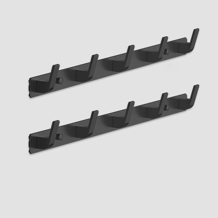 Lisslune | Mattes Finish Modern Bathroom Accessories 2 - Piece Bathroom Accessory Set, Bathrobe Hooks
