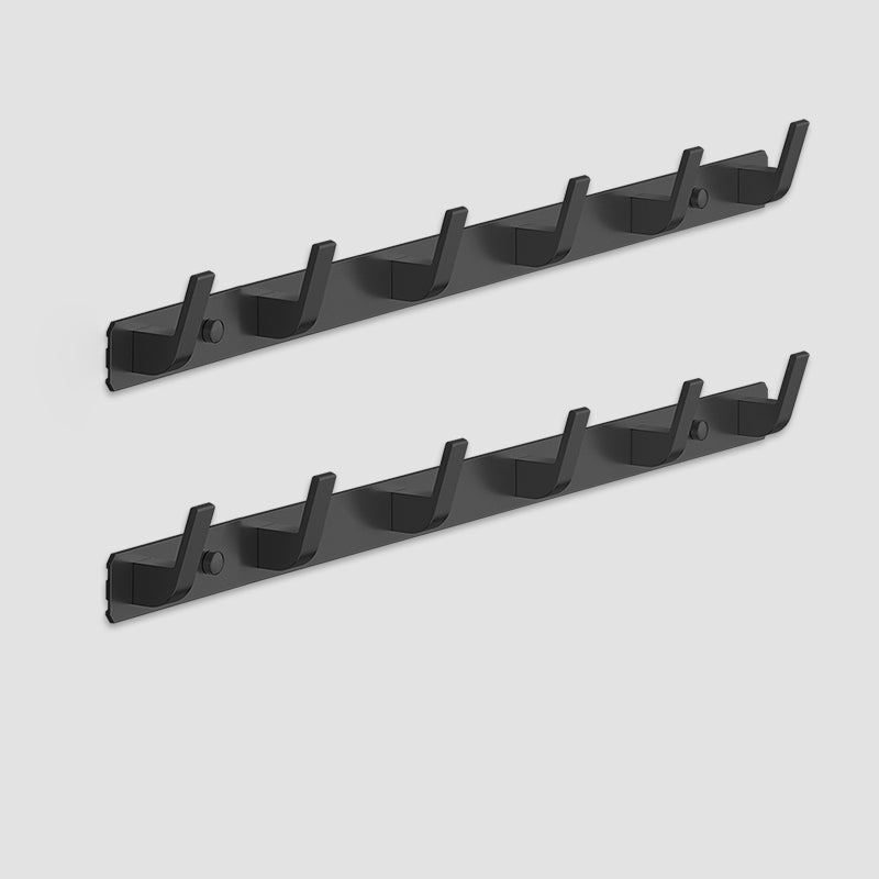 Lisslune | Mattes Finish Modern Bathroom Accessories 2 - Piece Bathroom Accessory Set, Bathrobe Hooks