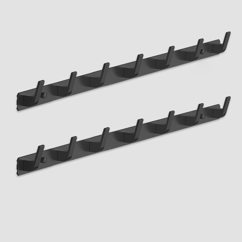 Lisslune | Mattes Finish Modern Bathroom Accessories 2 - Piece Bathroom Accessory Set, Bathrobe Hooks
