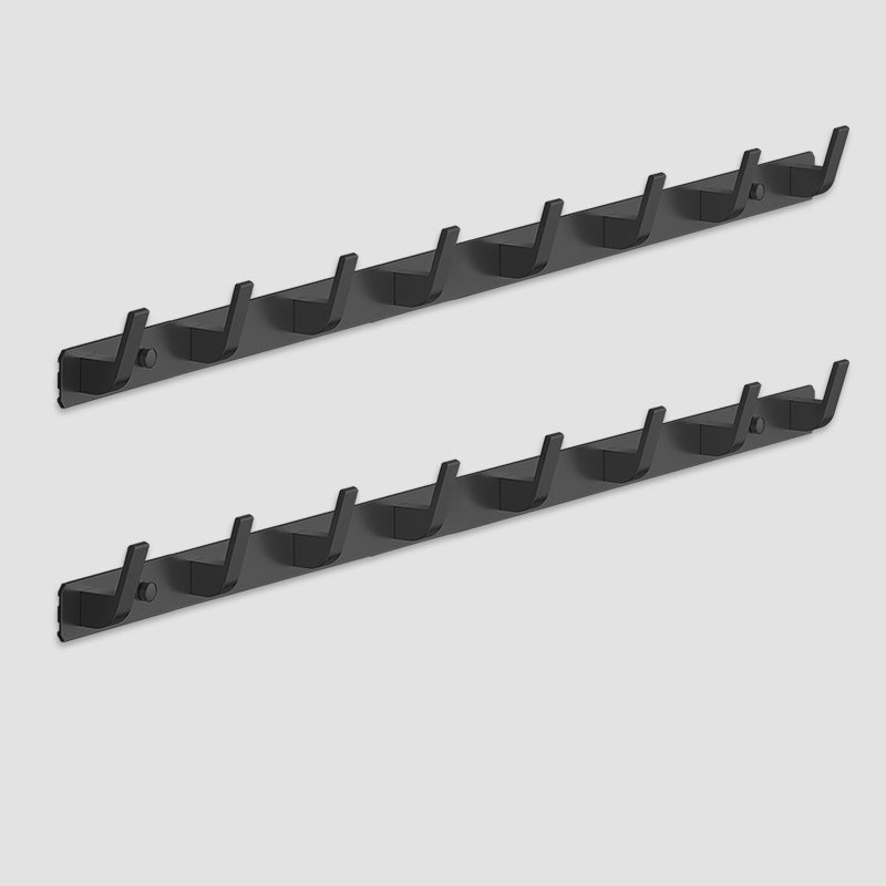 Lisslune | Mattes Finish Modern Bathroom Accessories 2 - Piece Bathroom Accessory Set, Bathrobe Hooks