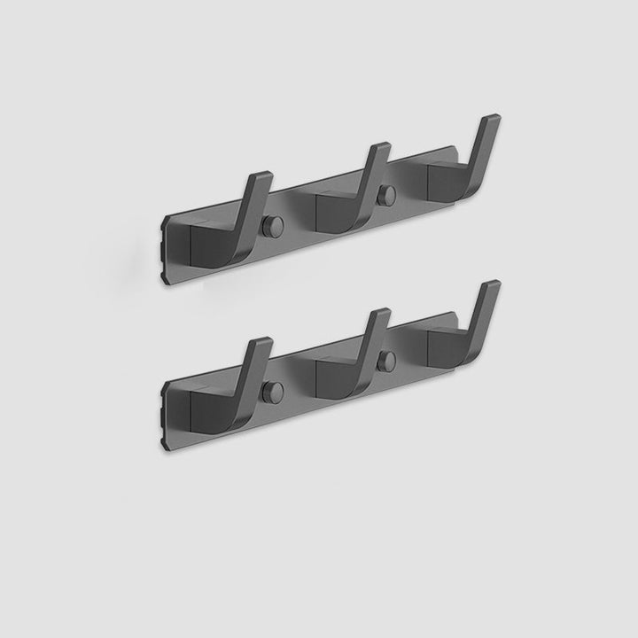 Lisslune | Mattes Finish Modern Bathroom Accessories 2 - Piece Bathroom Accessory Set, Bathrobe Hooks