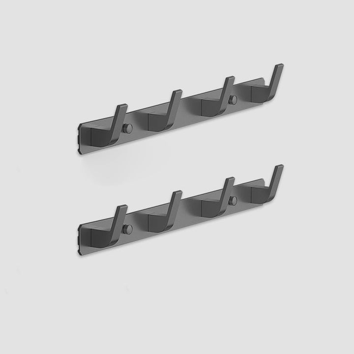 Lisslune | Mattes Finish Modern Bathroom Accessories 2 - Piece Bathroom Accessory Set, Bathrobe Hooks