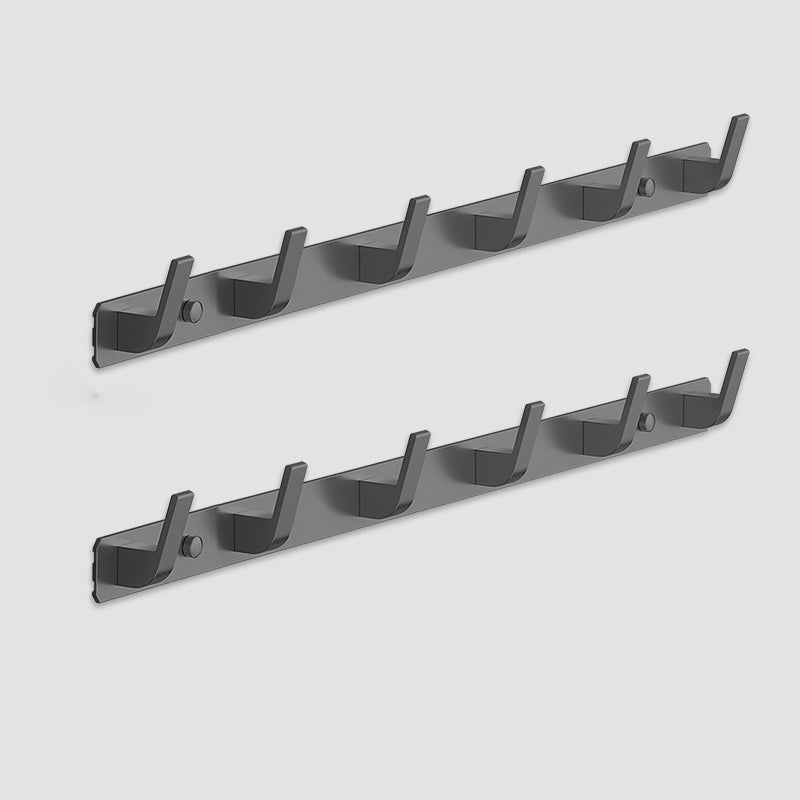 Lisslune | Mattes Finish Modern Bathroom Accessories 2 - Piece Bathroom Accessory Set, Bathrobe Hooks