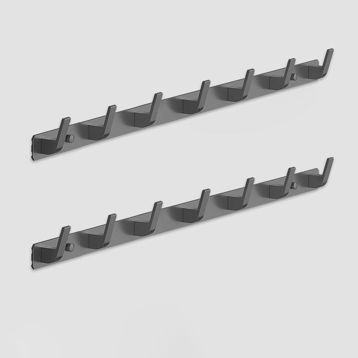 Lisslune | Mattes Finish Modern Bathroom Accessories 2 - Piece Bathroom Accessory Set, Bathrobe Hooks