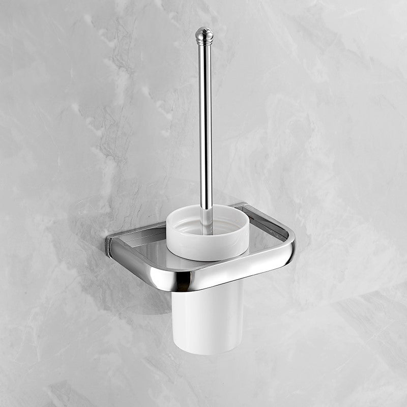 Lisslune | Modern Stainless Steel Bathroom Fixtures Set Towel Bar Bathroom Shelf Bathroom Accessory Set