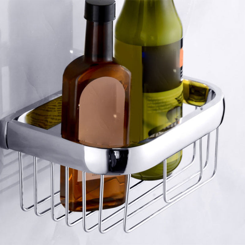 Lisslune | Modern Stainless Steel Bathroom Fixtures Set Towel Bar Bathroom Shelf Bathroom Accessory Set