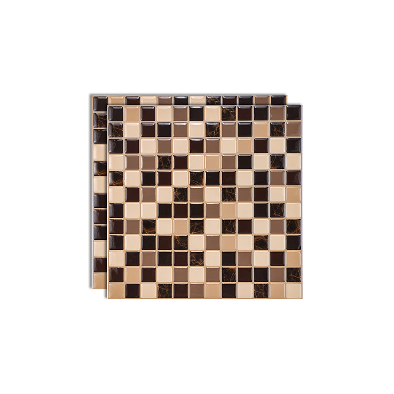 Lisslune | Plastic Peel & Stick Subway Tile Modern Simple Subway Tile Wallpaper